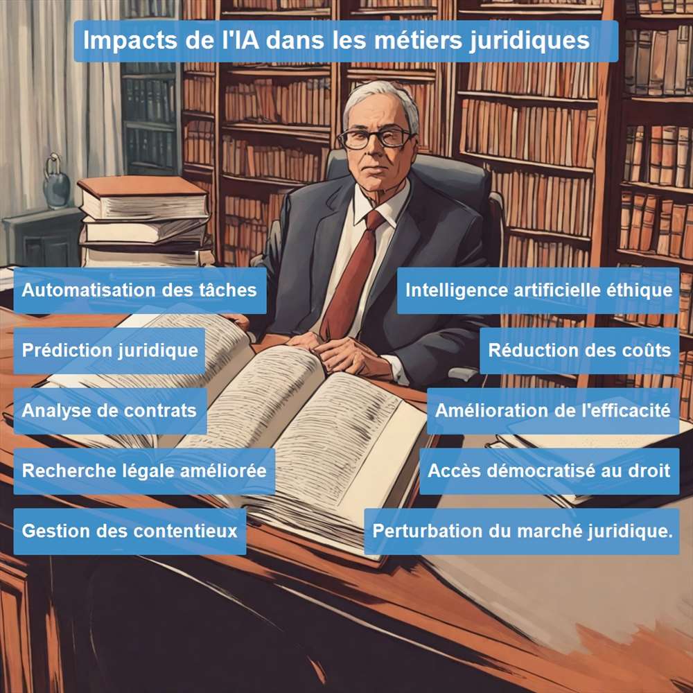 Les métiers juridiques face à l'IA